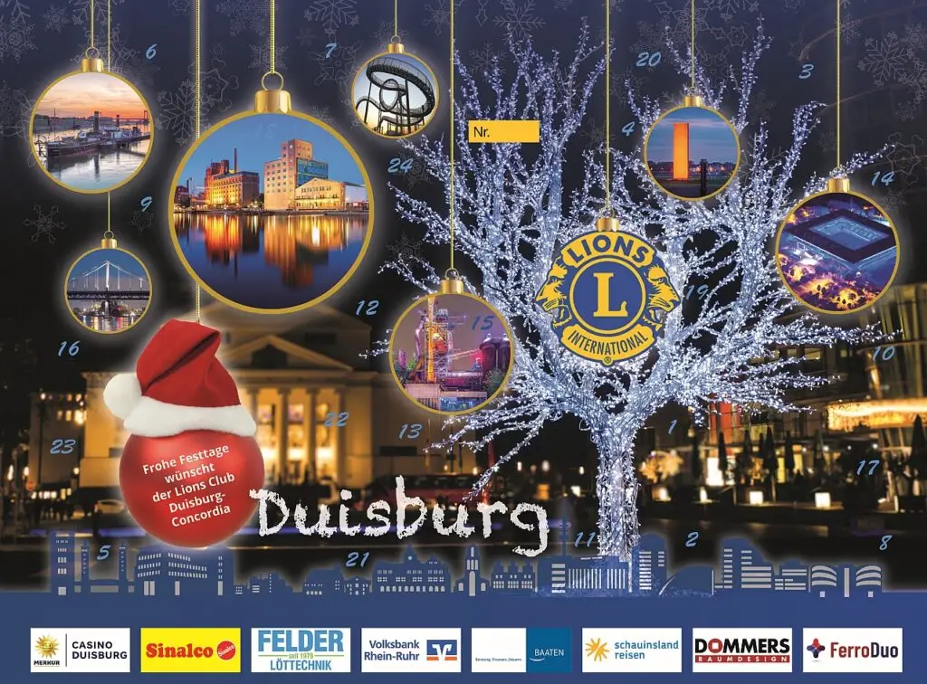 Bild des Lions-Club Adventskalenders 2024